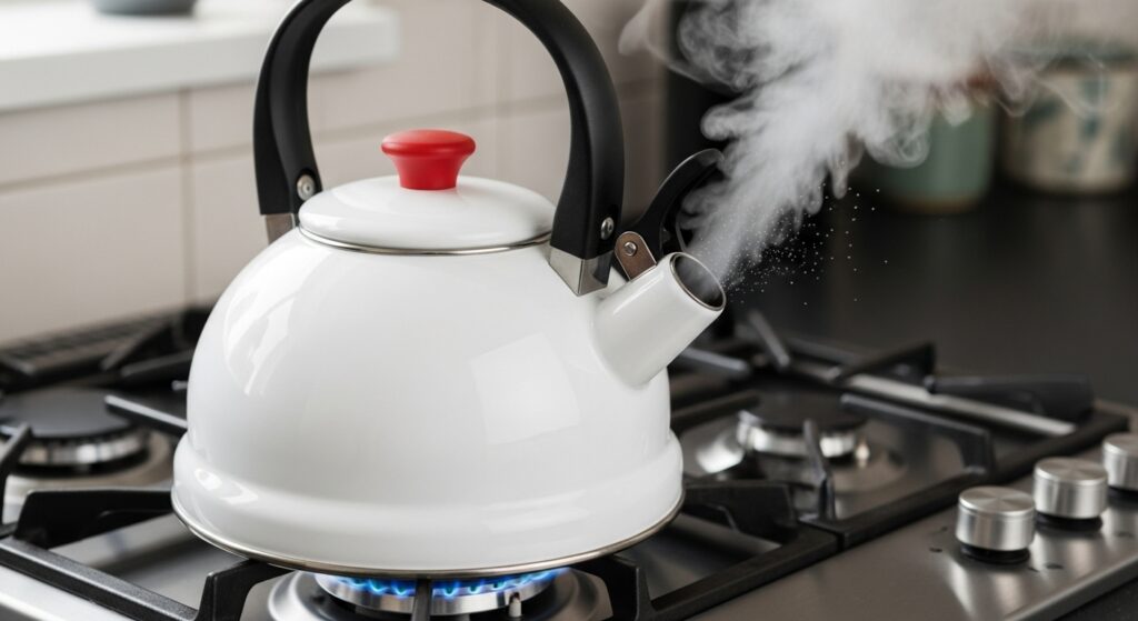 肉を切ったまな板 熱湯