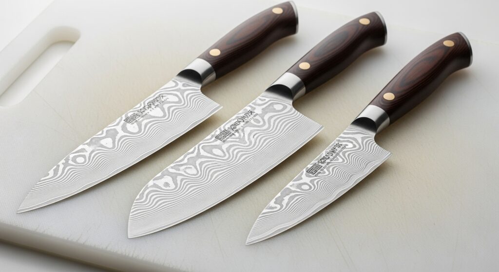 ダマスカス鋼包丁の見分け方とメリット・デメリット
