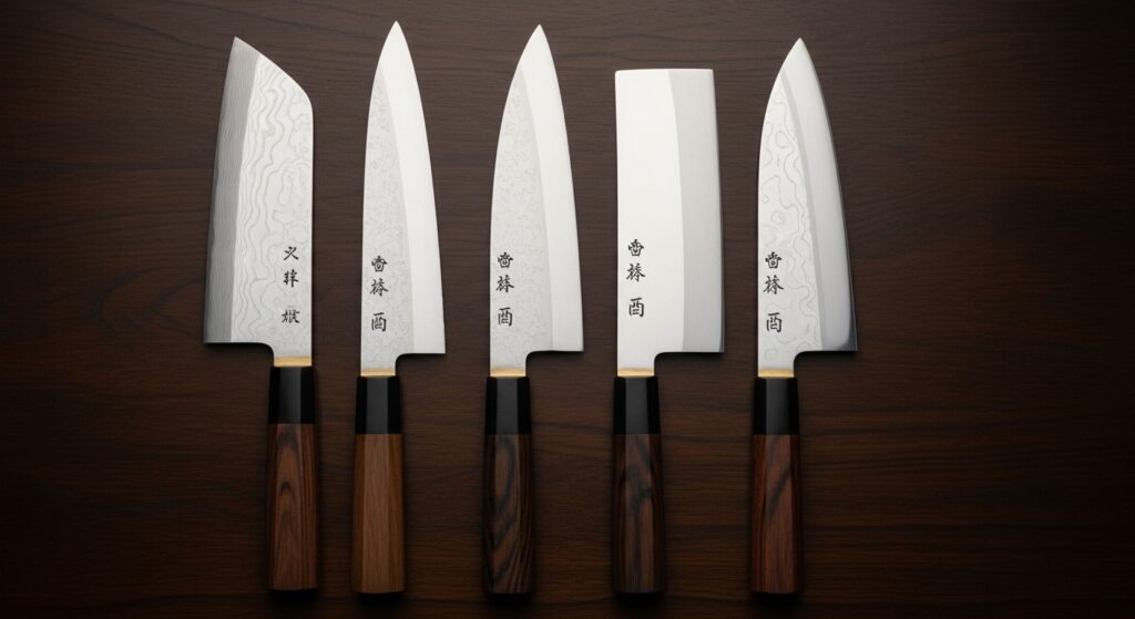 基本的な和包丁の種類と用途