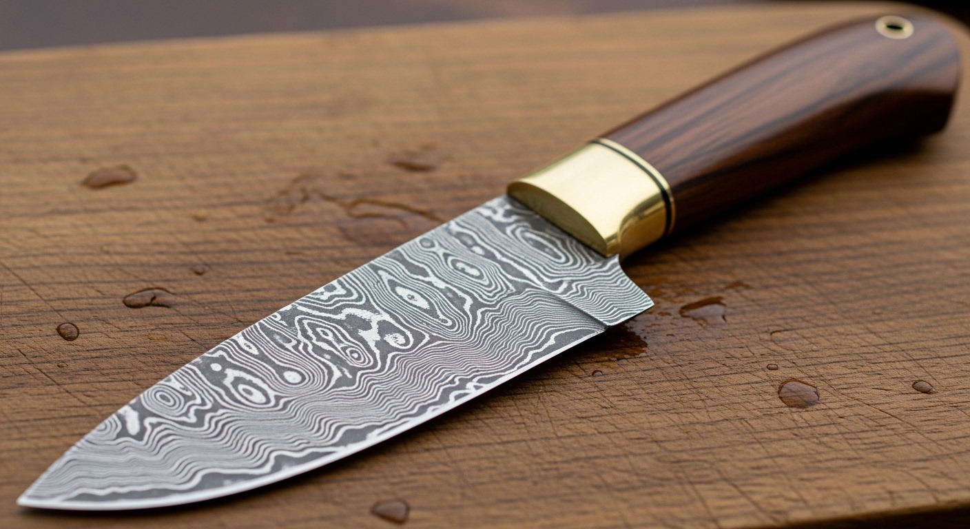 ダマスカス鋼包丁