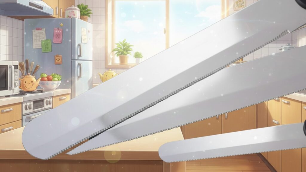 アルコスのテーブルナイフの評判と切れ味の秘密