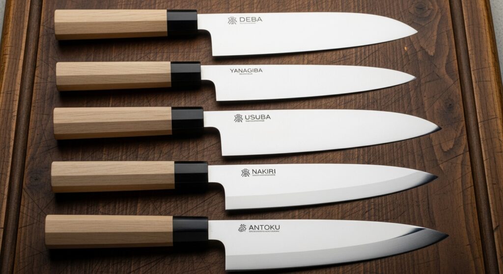 和包丁の種類と用途｜素材（鋼とステンレス）の違いと特徴