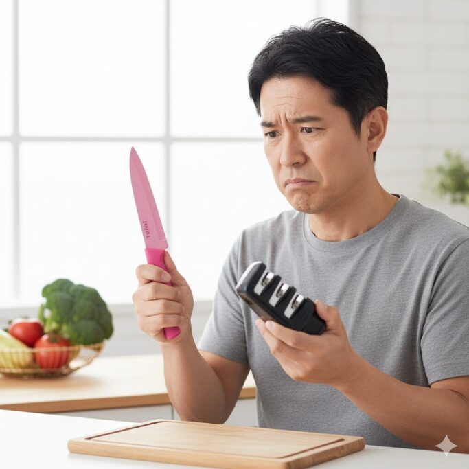 ティファール包丁チタンの研ぎ方と選び方