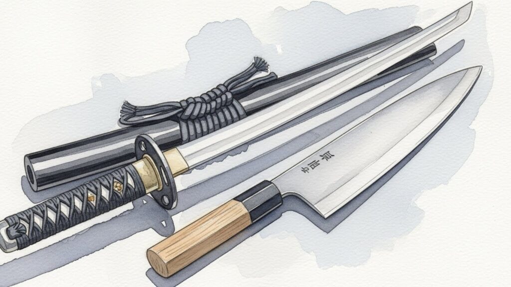 歴史から紐解く日本刀と包丁との関わり