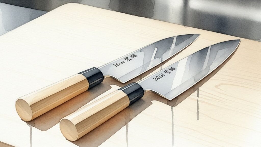 三徳包丁と牛刀の違いを徹底解説