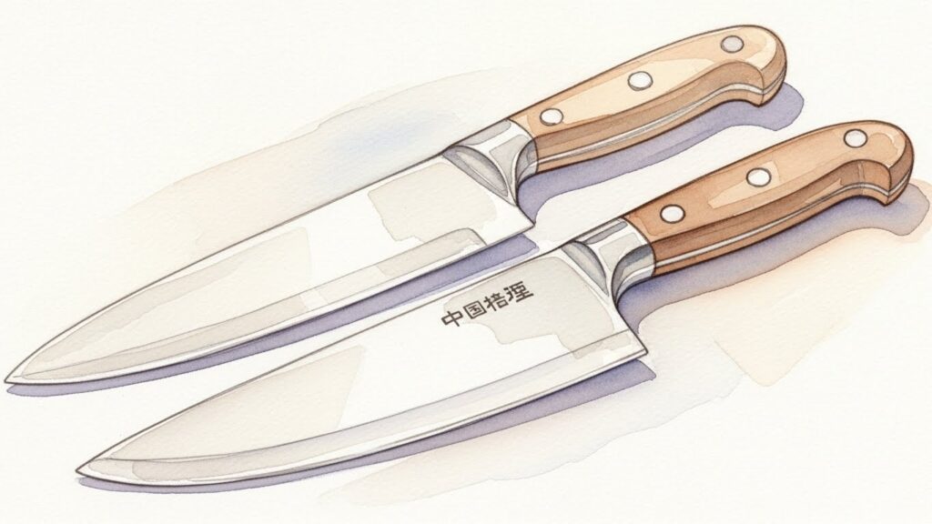 用途で比較する菜切包丁と中華包丁の違い