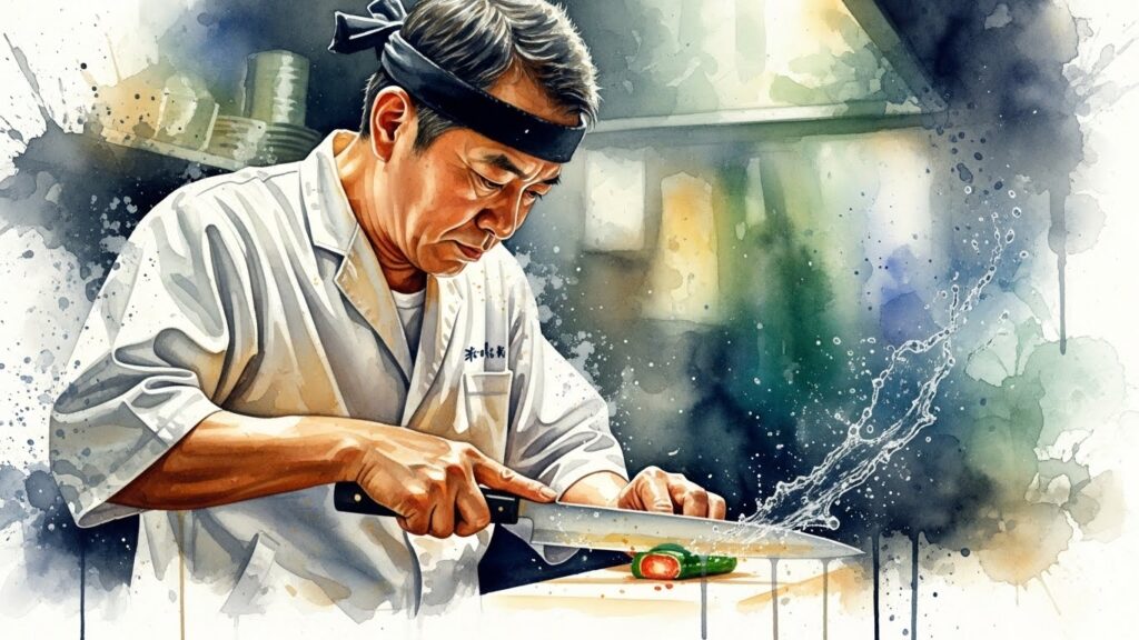 本霞や本焼など包丁の種類