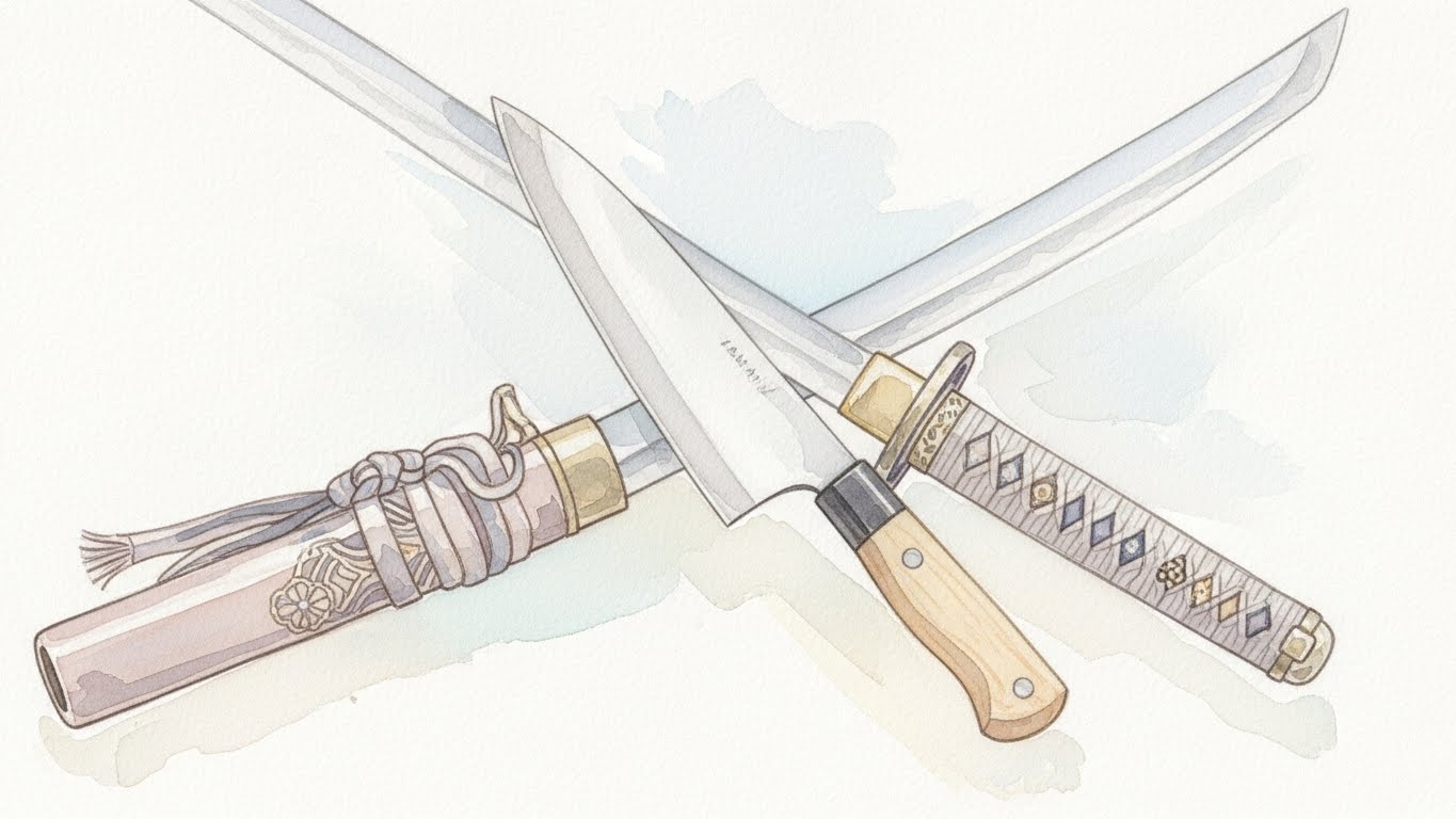 日本刀と包丁との関わりとは？切れ味の秘密と歴史、受け継がれる職人技