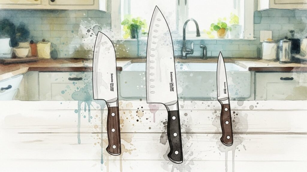 他の三徳包丁と比較した際の実力