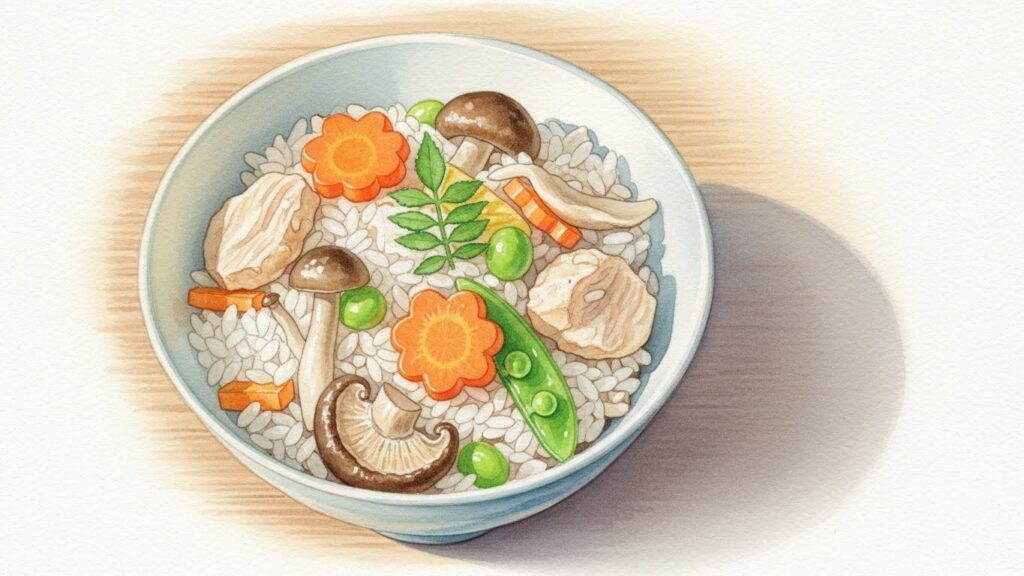 お米の浸水時間は最低30分が目安