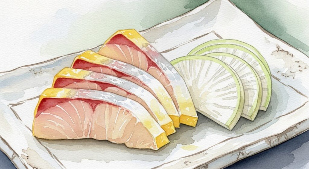 ぶり大根の切り身とアラの使い分け