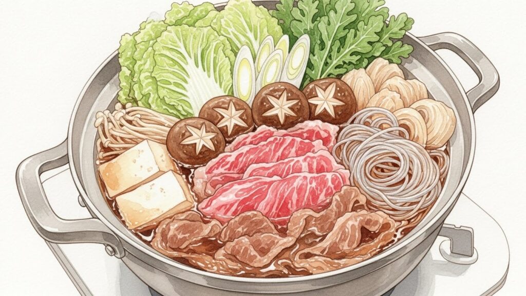 具材を入れる順番と火の通し方