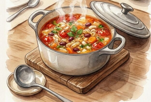 スープ作りにも最適な形状と保温性