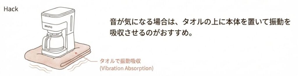 全自動ミルの音はうるさい？朝の使用感について