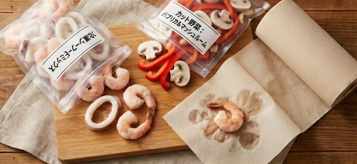 準備を楽にする冷凍食品やカット野菜の活用術