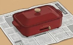 テーブルへの油はねを最小限に抑える工夫