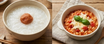 優しい味わいのおかゆやリゾット
