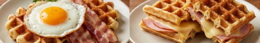 ブルーノのホットサンドメーカーでワッフルを作るコツ