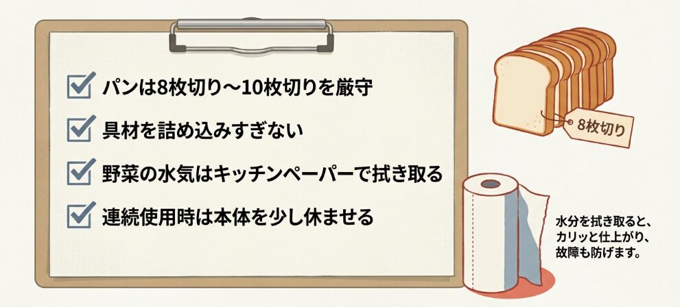 公式が推奨する正しい使い方のポイント