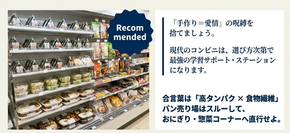 【リアルな活用術】「時間がない!」を味方にするコンビニ&市販の最適解