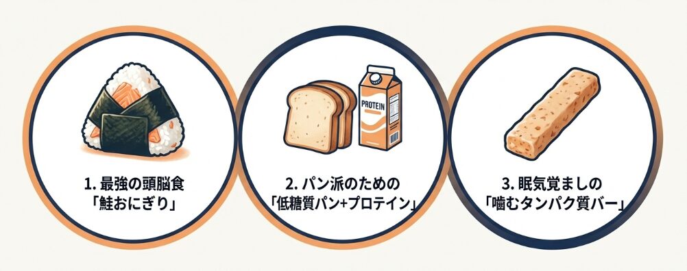 【残業帰りでも大丈夫】コンビニで買うべき「脳のガソリン」3選