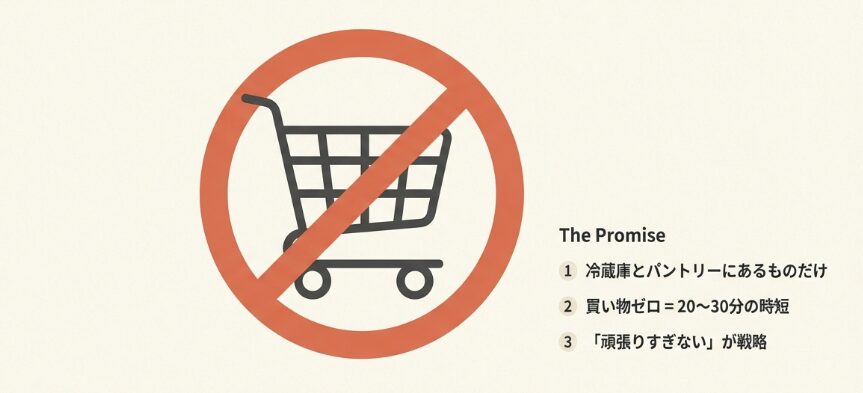 買い出しゼロがもたらす圧倒的な心のゆとり