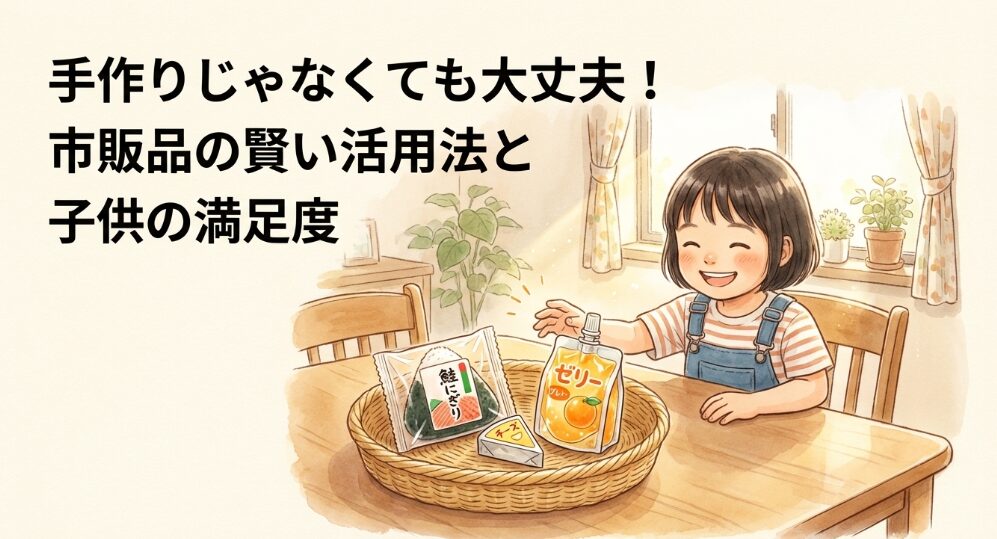 手作りじゃなくても大丈夫！