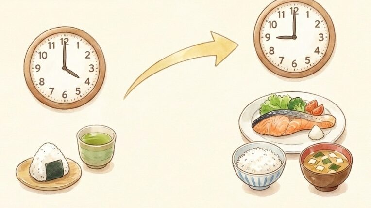 夕飯に響かない「適量」と「タイミング」の目安