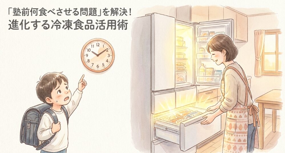 塾前の軽食におすすめな冷凍食品大公開！