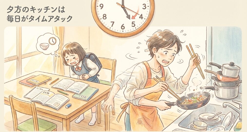 なぜ共働き家庭の「塾前ごはん」に冷凍食品が最強なのか？