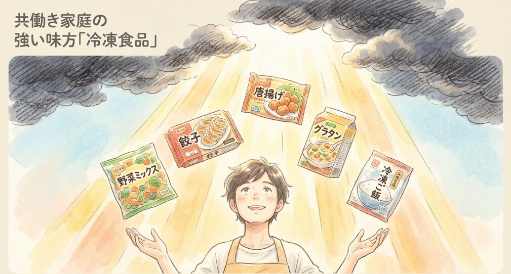 なぜ共働き家庭の「塾前ごはん」に冷凍食品が最強なのか？