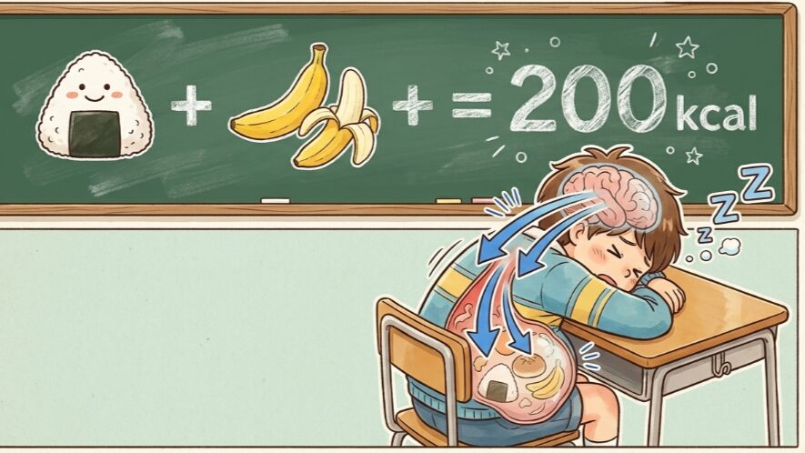 夕飯に響かない！ベストな量とカロリーの目安