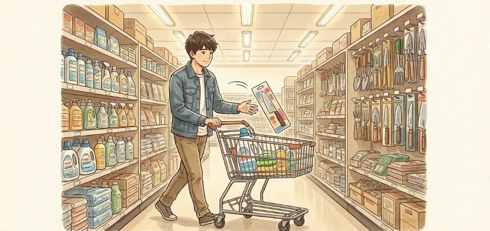 ホームセンターで手軽に安いものを探す