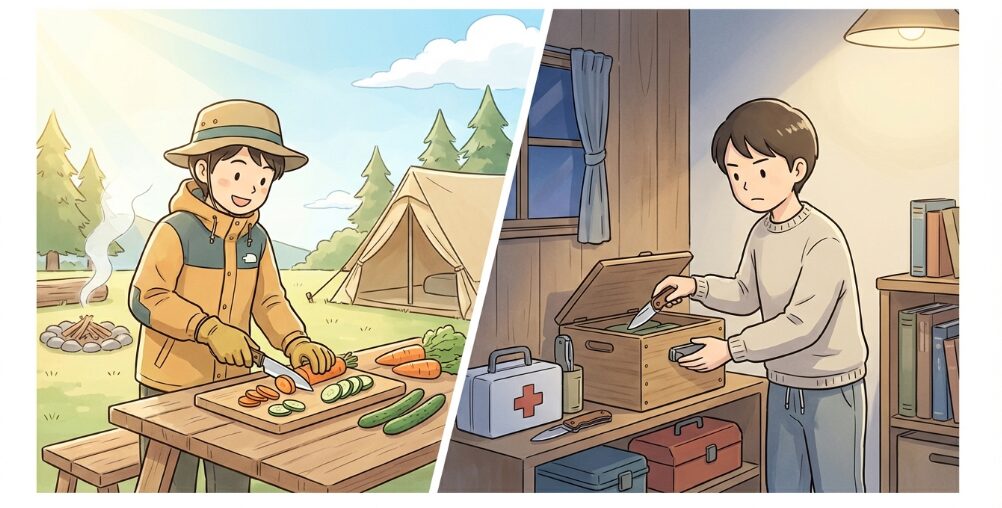 包丁とナイフの違いは？