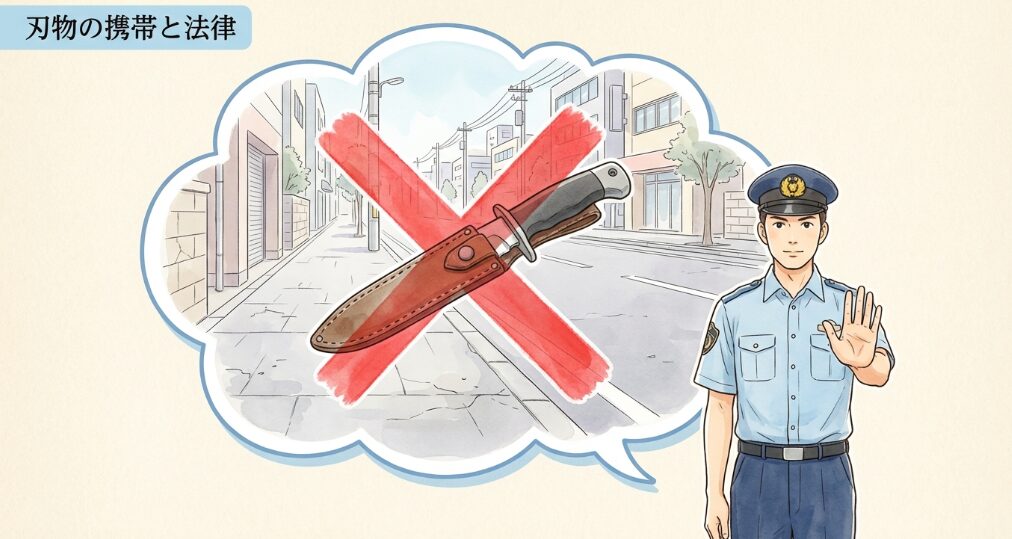 アウトドアで活躍するナイフ