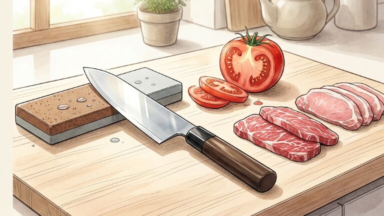 ペティナイフの研ぎ方