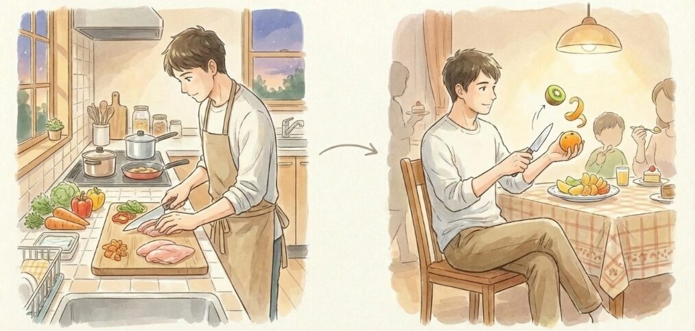 賢い使い分けで料理を快適に