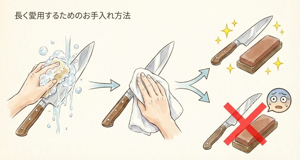 長く愛用するためのお手入れ方法