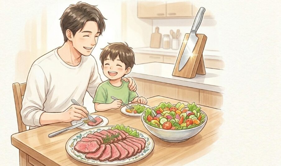 疲れた夜でもサクサク進む！圧倒的な切れ味が叶える「究極の時短」