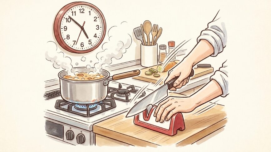 セリアやキャンドゥの包丁研ぎ