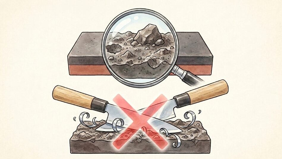 100均砥石の番手に関する注意点