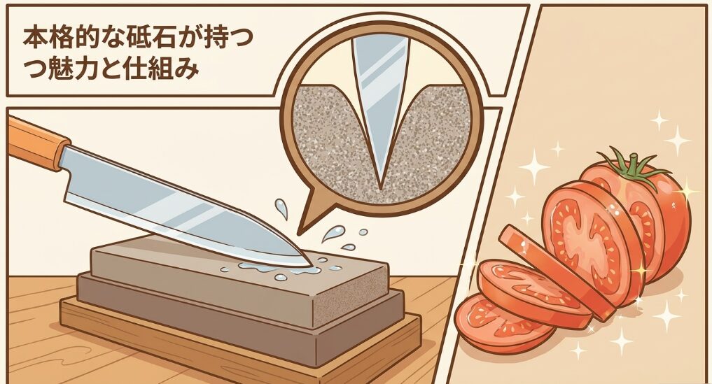 本格的な砥石が持つ魅力と仕組み