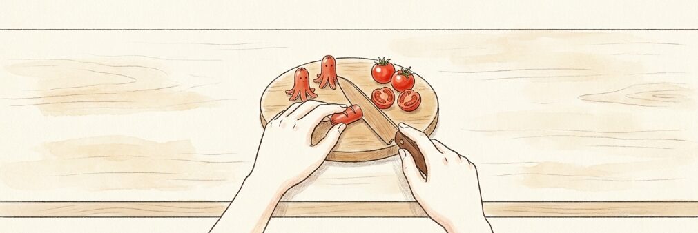 お弁当作りを時短するペティナイフの便利な使い方