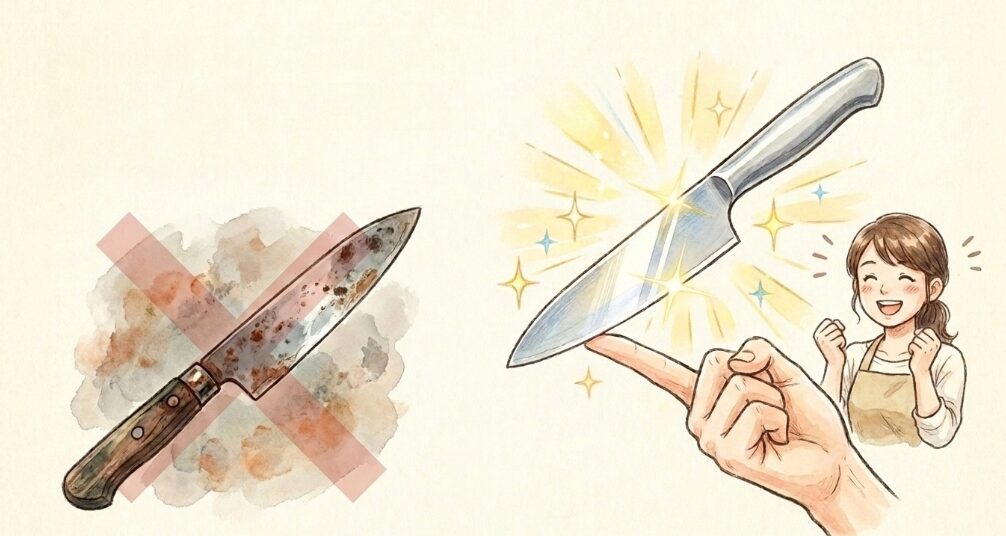 初心者におすすめなペティナイフの素材と重さの選び方