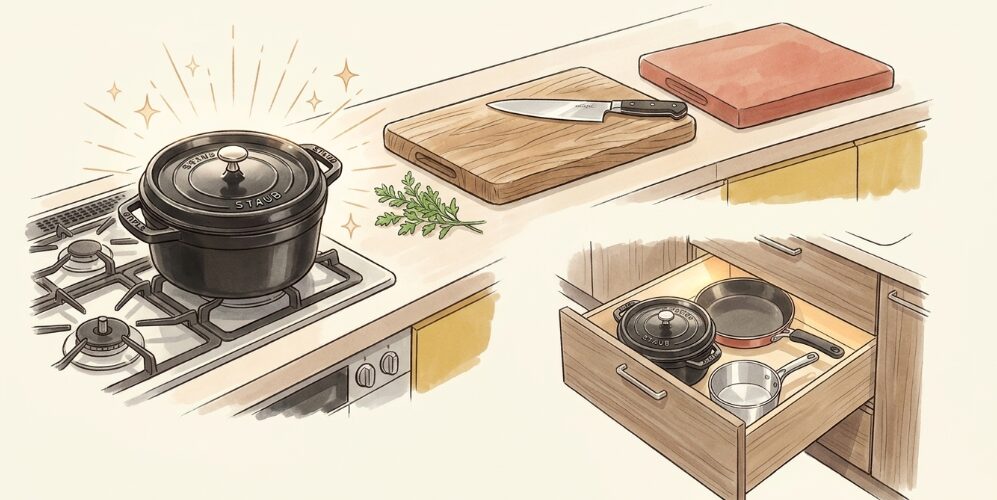 収納スペースへの収まり