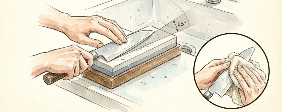 正しい研ぎ方とお手入れの方法