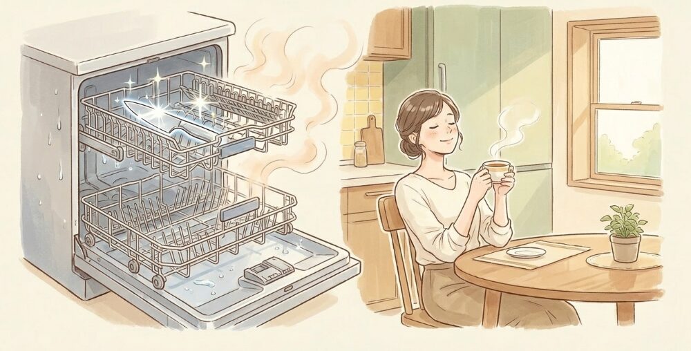 オールステンレス製で食洗機に対応