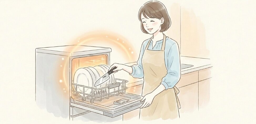 食洗機対応で毎日のお手入れが簡単