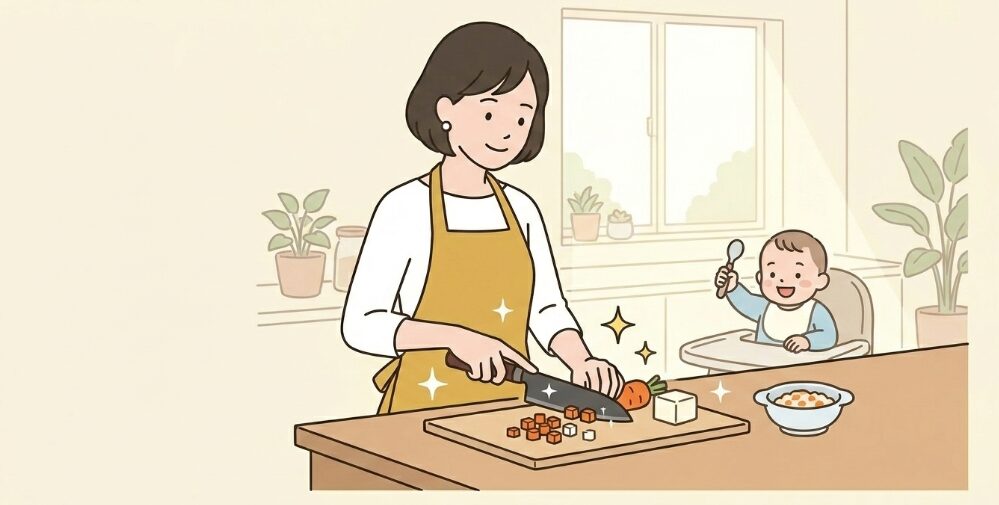 子供の離乳食作りにも大活躍の理由