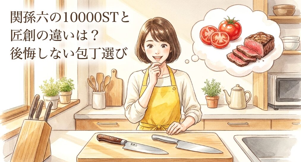 関孫六の10000STと匠創の違い